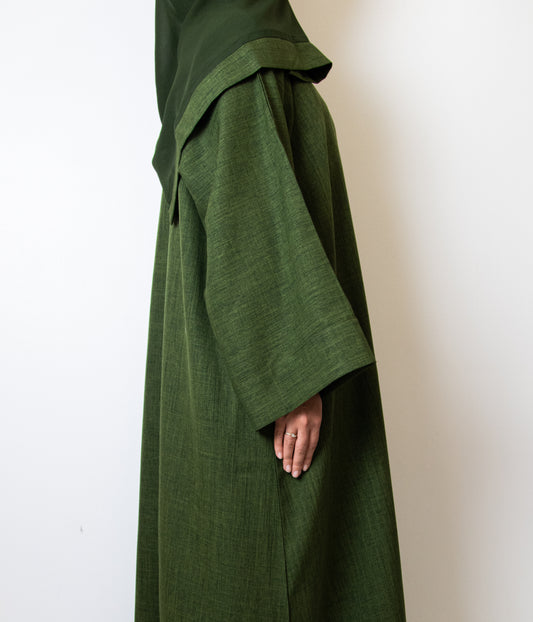 Forest Linen Abaya