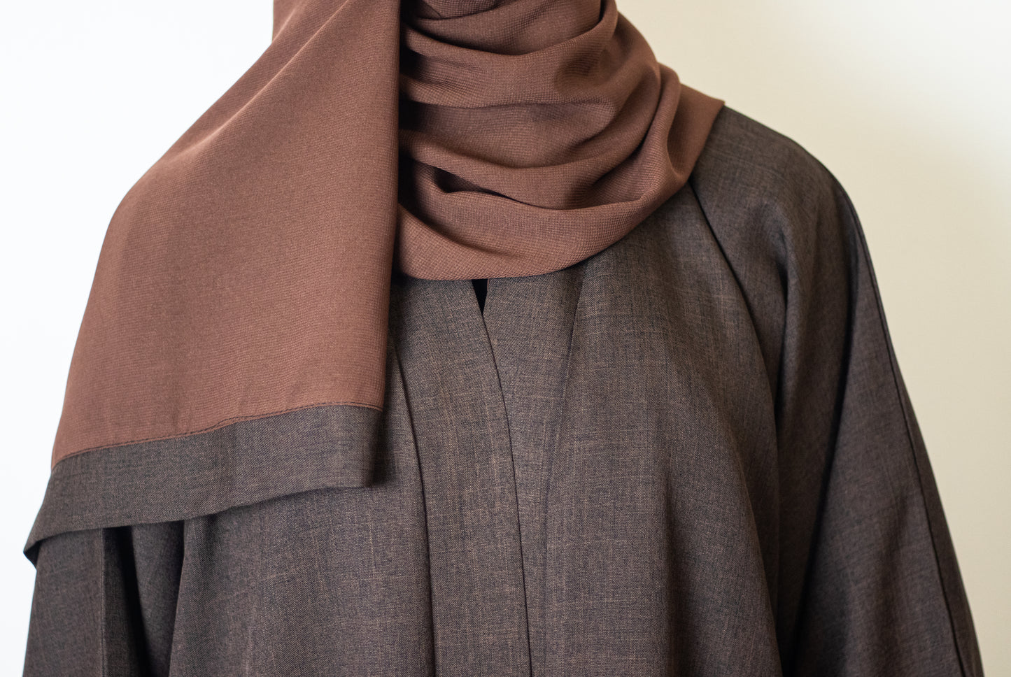 Espresso Linen Abaya